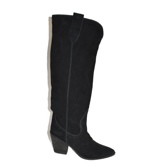 New! Blondo Wylde Waterproof Pointed Toe Boot Black Suede Size 11 M DD503 - Picture 1 of 7